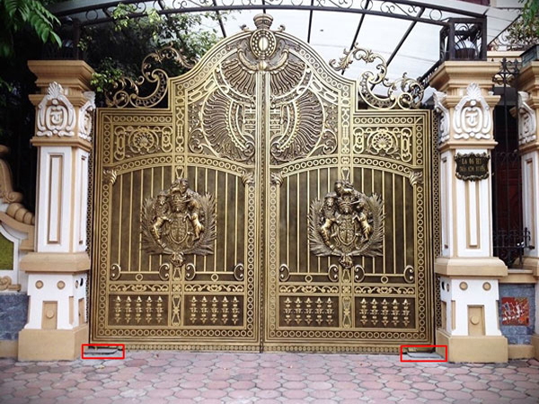 Cổng trượt tự động Quảng nam