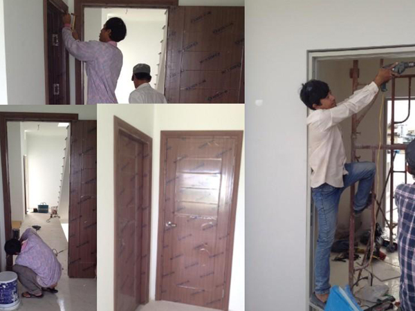 Lắp đặt cửa nhựa Quảng Nam