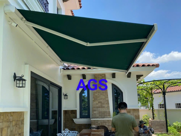 Thi công mái hiên AGS Quảng Nam